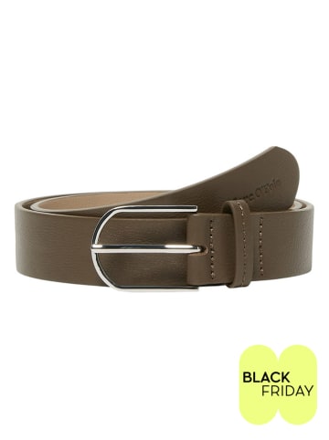 Marc O´Polo Skórzany pasek w kolorze khaki