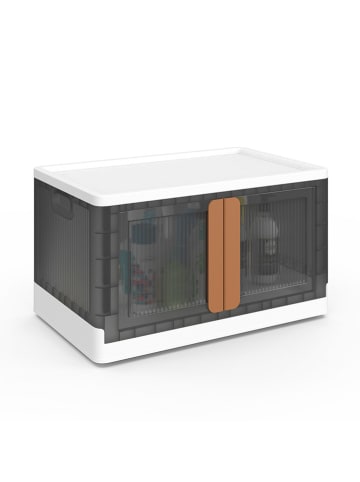 IDOMYA Essentials Opbergkist grijs/wit - 72 l