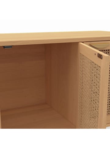 IDOMYA Essentials Kredens "Eve" w kolorze jasnobrązowym - 110 x 38 x 40 cm