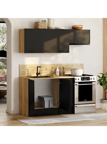 IDOMYA Essentials Afvalemmer grijs - (B)34 x (H)35 x (D)48 cm