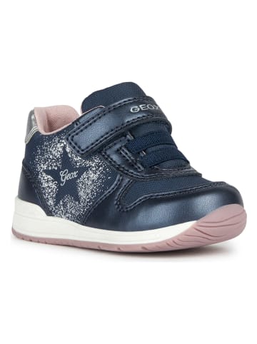 Geox Leren sneakers "Rishon" blauw