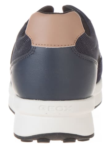 Geox Sneakersy "Runntix" w kolorze granatowym