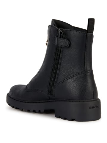 Geox Leder-Boots "Casey" in Schwarz
