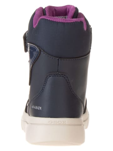 Geox Boots "Willaboom" in Dunkelblau/ Rosa
