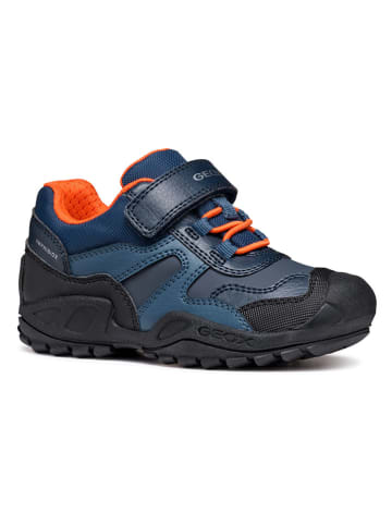 Geox Wandelschoenen "New Savage" zwart/donkerblauw