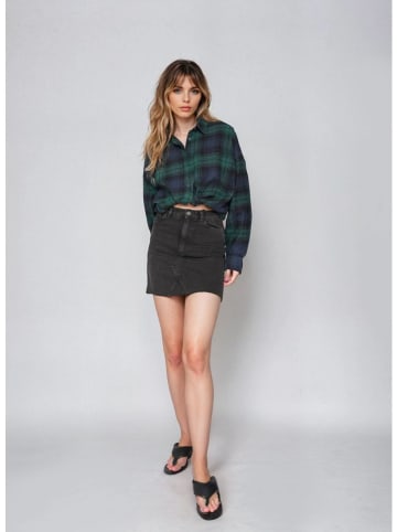 Monki Jeansrock in Anthrazit