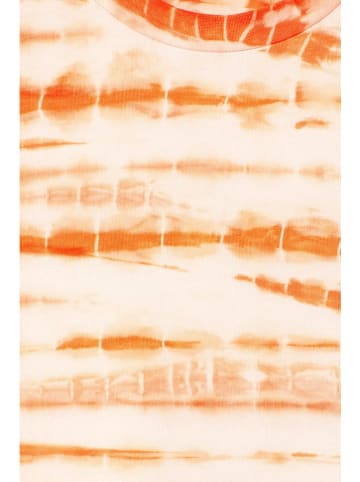 Weekday Kleid in Creme/ Orange