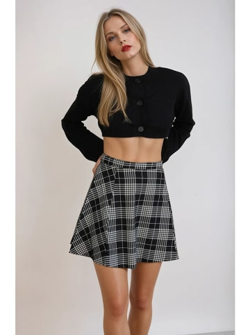 Monki Spódnica w kolorze czarnym