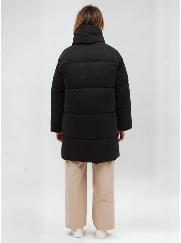 Monki Płaszcz zimowy w kolorze czarnym