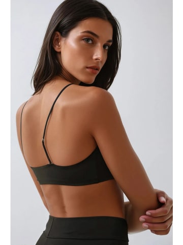 Weekday Biustonosz bikini w kolorze czarnym