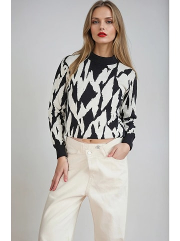 Monki Spijkerbroek - comfort fit - crème