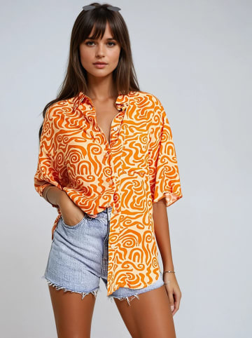 Monki Blouse oranje