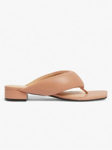 Monki Teenslippers beige