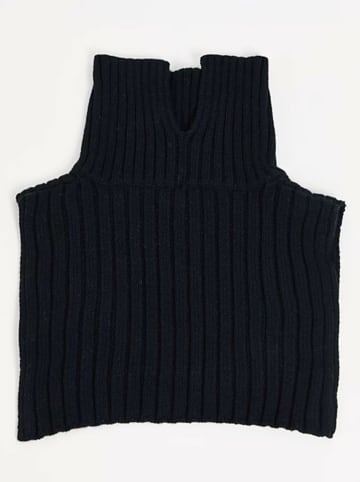 Weekday Strickkragen zwart