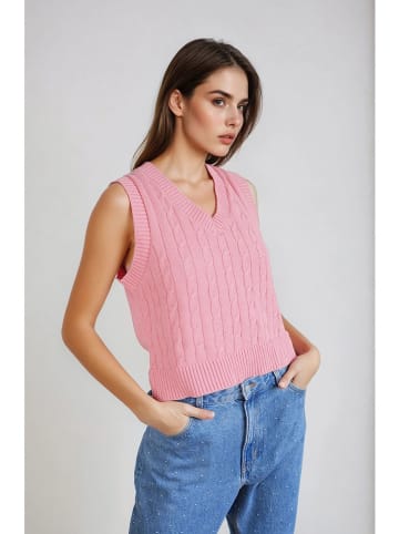Monki Pullunder in Rosa