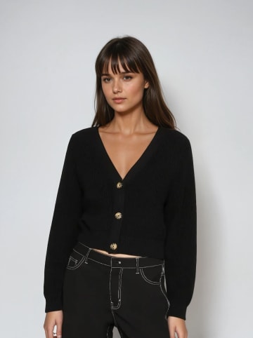 Monki Kardigan w kolorze czarnym