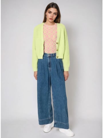 Monki Cardigan in Neongrün