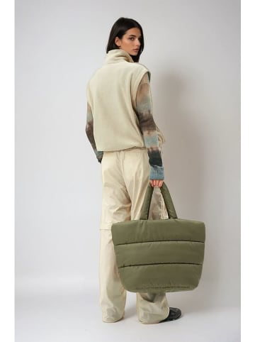 Weekday Kamizelka polarowa w kolorze beżowym