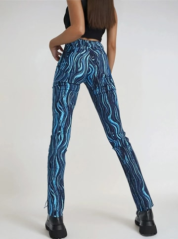 Monki Hose in Blau/ Dunkelblau