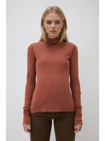 Weekday Longsleeve in Hellbraun