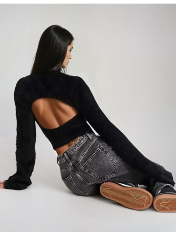 Monki Pullover in Schwarz