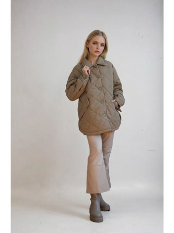 Monki Kurtka przejściowa w kolorze khaki