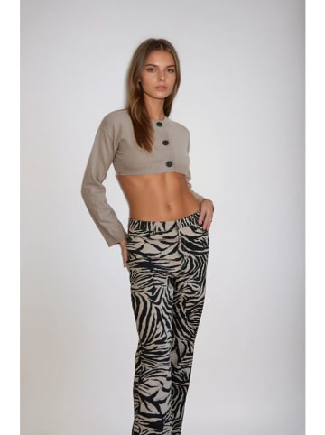 Monki Broek grijs/zwart