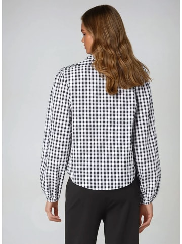 Monki Bluse in Schwarz/ Weiß