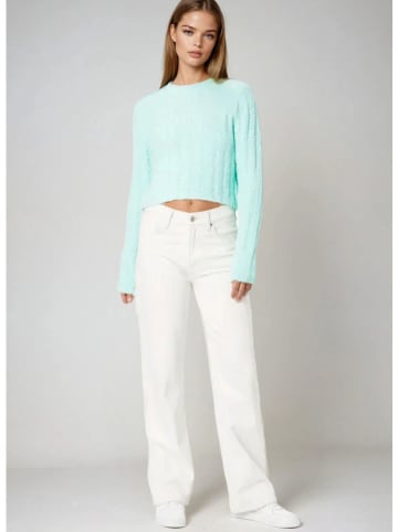 Monki Trui turquoise