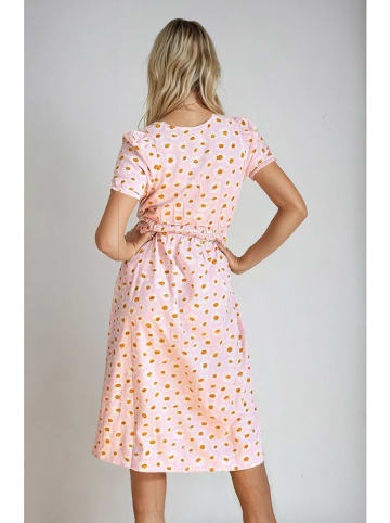 Monki Sukienka w kolorze jasnoróżowym