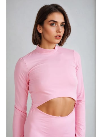 Monki Jurk lichtroze