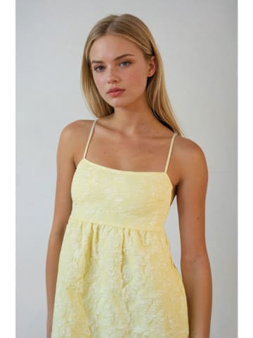 Monki Sukienka w kolorze żółtym