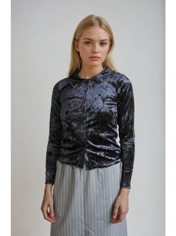 Monki Bluse in Dunkelblau
