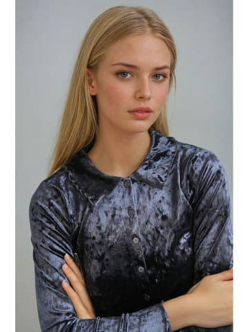 Monki Bluse in Dunkelblau