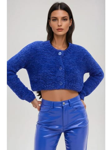 Monki Kardigan w kolorze niebieskim