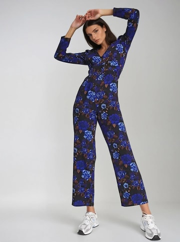 Monki Kombinezon w kolorze granatowo-czarnym