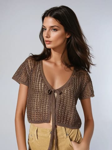 Weekday Shirt donkerbruin