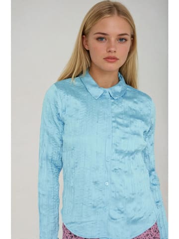 Monki Blouse lichtblauw