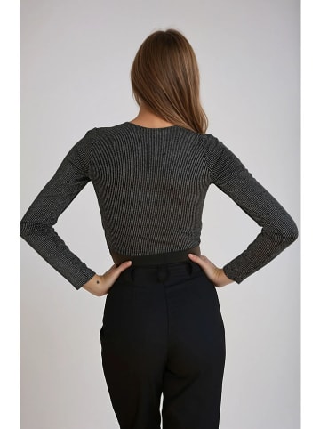 Monki Bluse in Schwarz