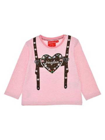 Bondi Longsleeve "Herzilein" in Rosa