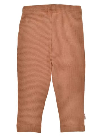 Bondi Legginsy "Dino" w kolorze jasnobrązowym