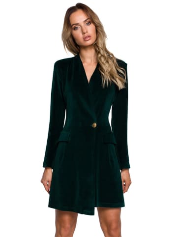 made of emotion Jurk donkergroen