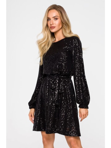 made of emotion Sukienka w kolorze czarnym