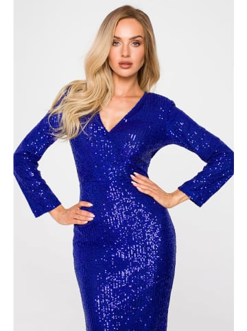 made of emotion Sukienka w kolorze niebieskim