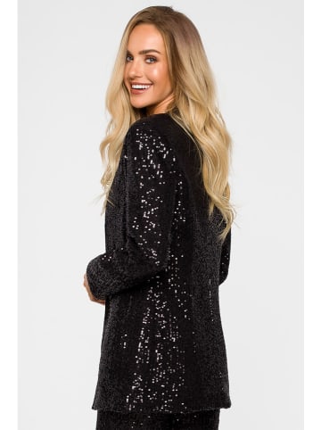 made of emotion Blazer in Schwarz