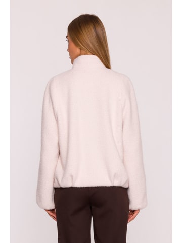 made of emotion Kurtka przejściowa w kolorze beżowym