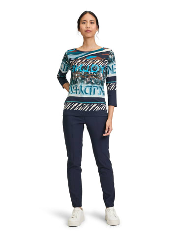 Betty Barclay Longsleeve in Dunkelblau/ Mint