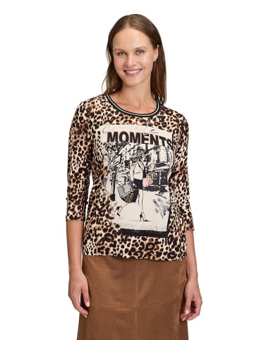 Betty Barclay Longsleeve camel/zwart