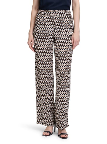 Betty Barclay Marlenehose in Dunkelblau/ Beige