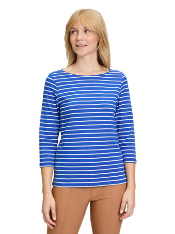 Betty Barclay Longsleeve blauw/wit